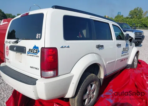 2009 Dodge Nitro Se from USA, damaged, VIN 1D8GU28K79W531714